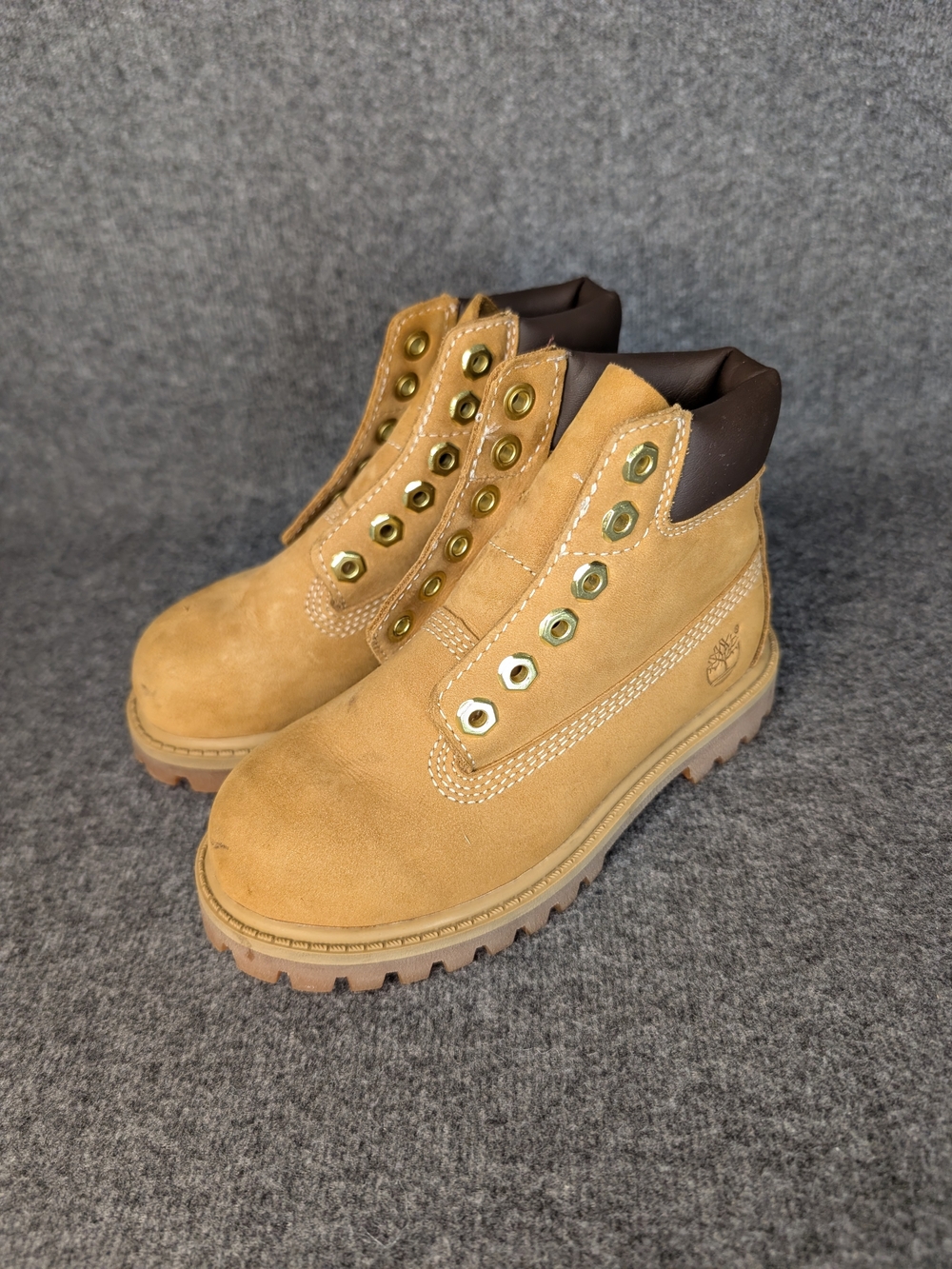 Timberland Kids' Classic Wheat Nubuck Ankle Boots
